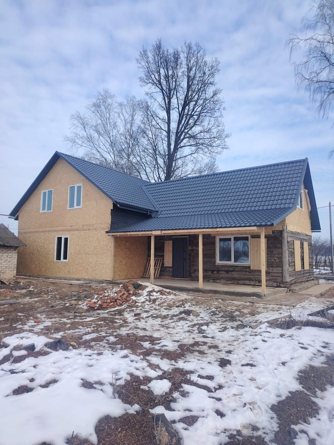 Реконструкция дома в Оршанском районе