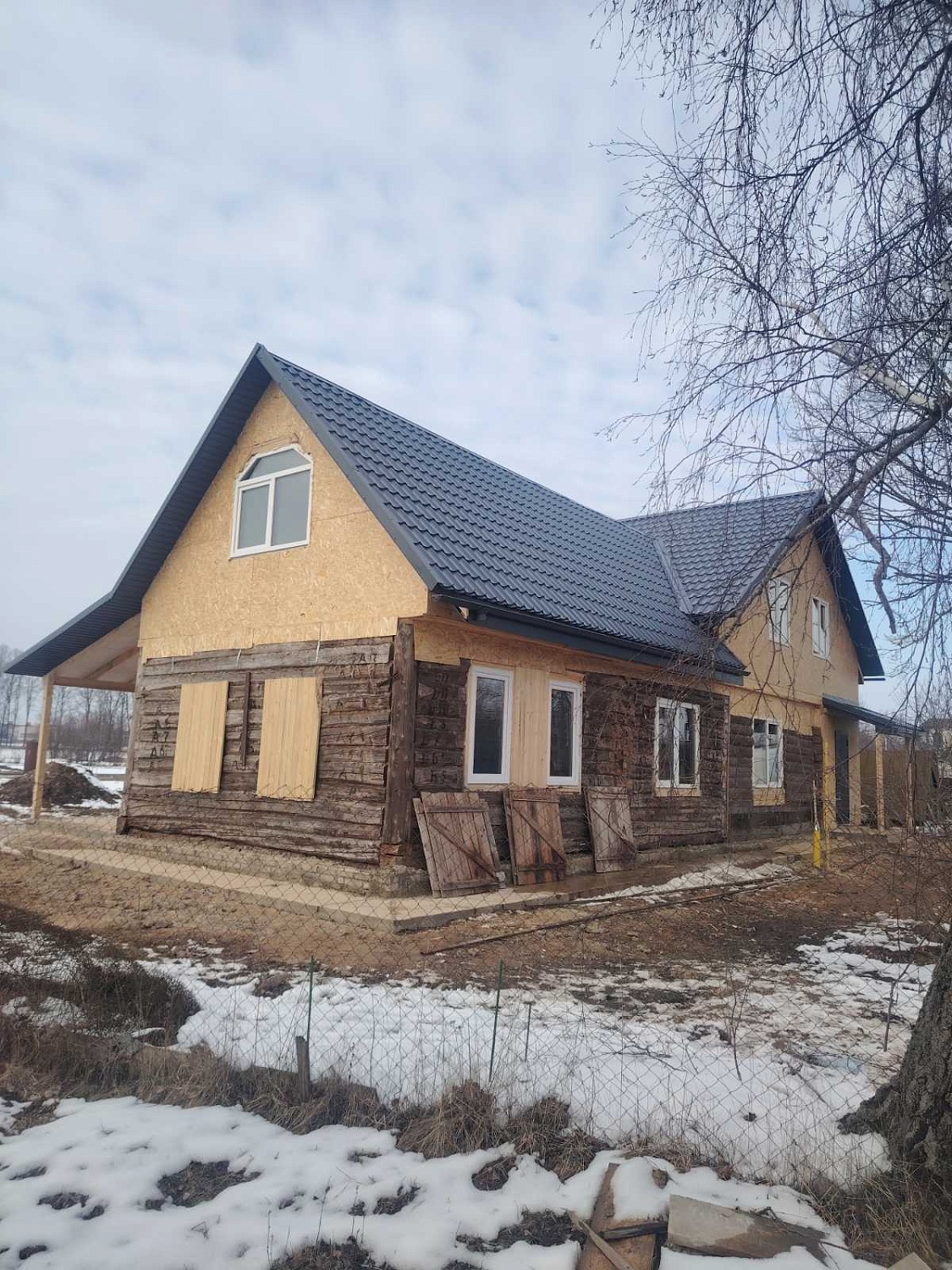 Реконструкция дома в Оршанском районе