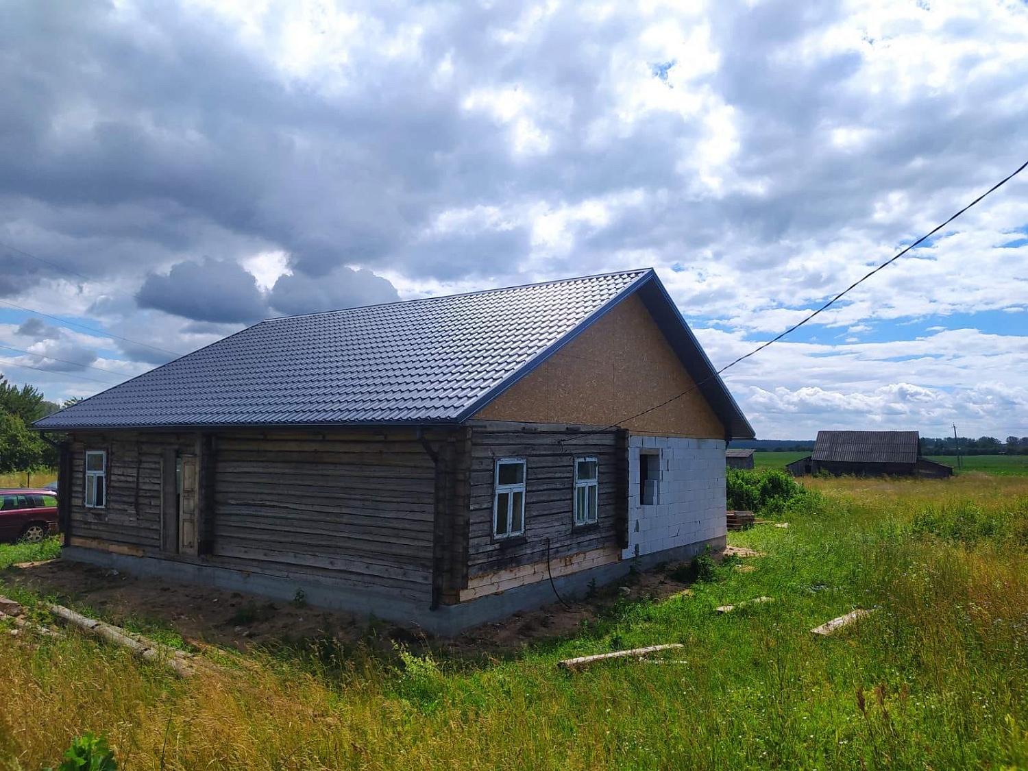 Реконструкция дома в Городее