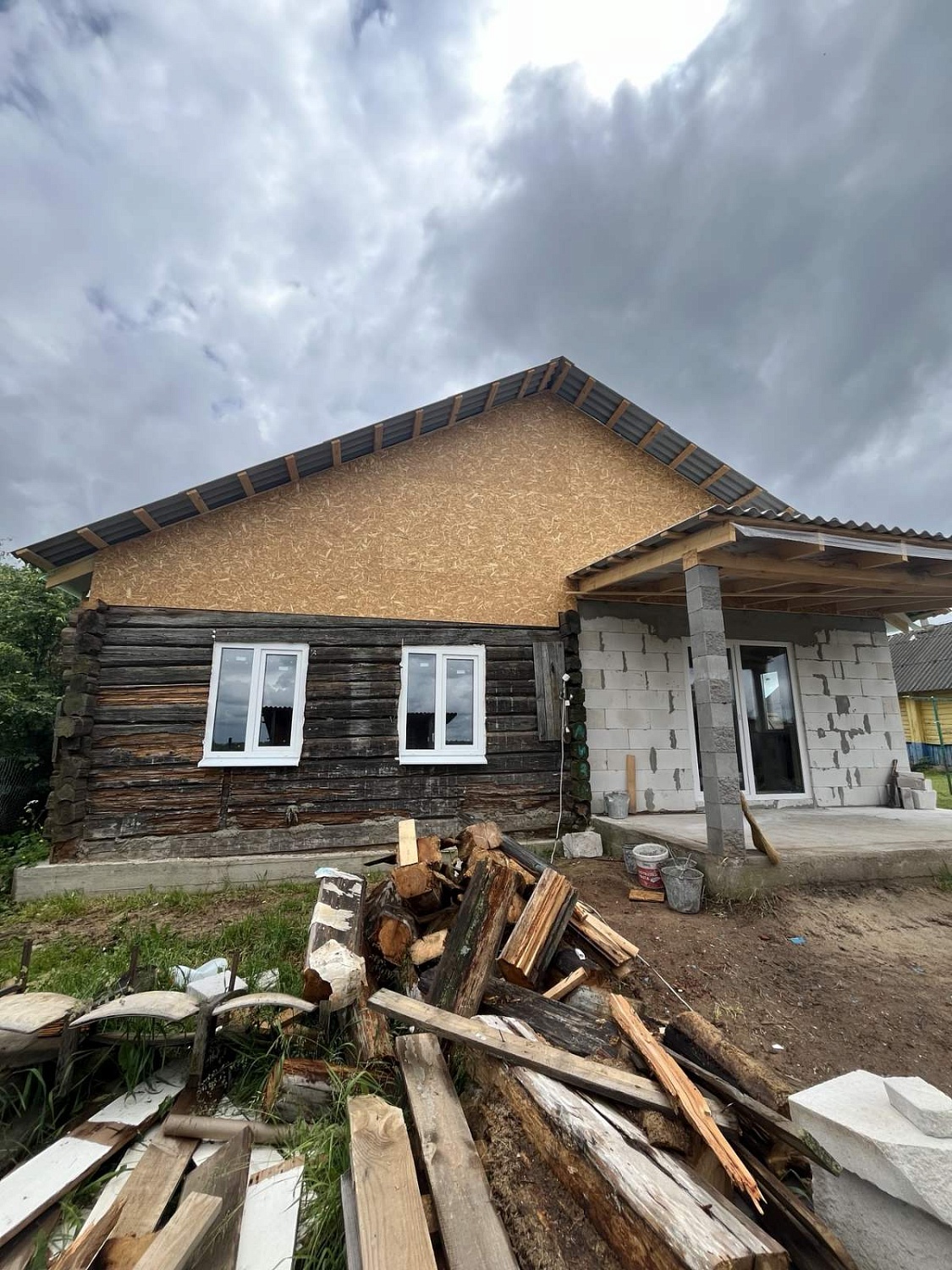 Реконструкция дома в Минском районе